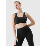 Women's medium support training bra 4F női sportmelltartó 4FRSS24USBAF158-20S
