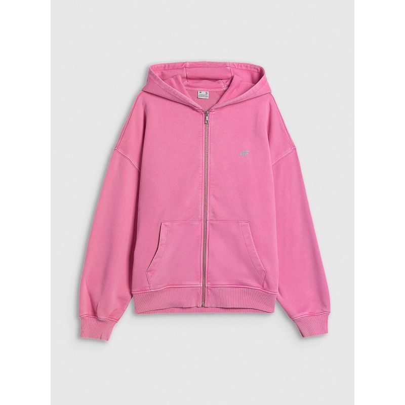 4F Women's oversize sweatshirt with hood női pulóver