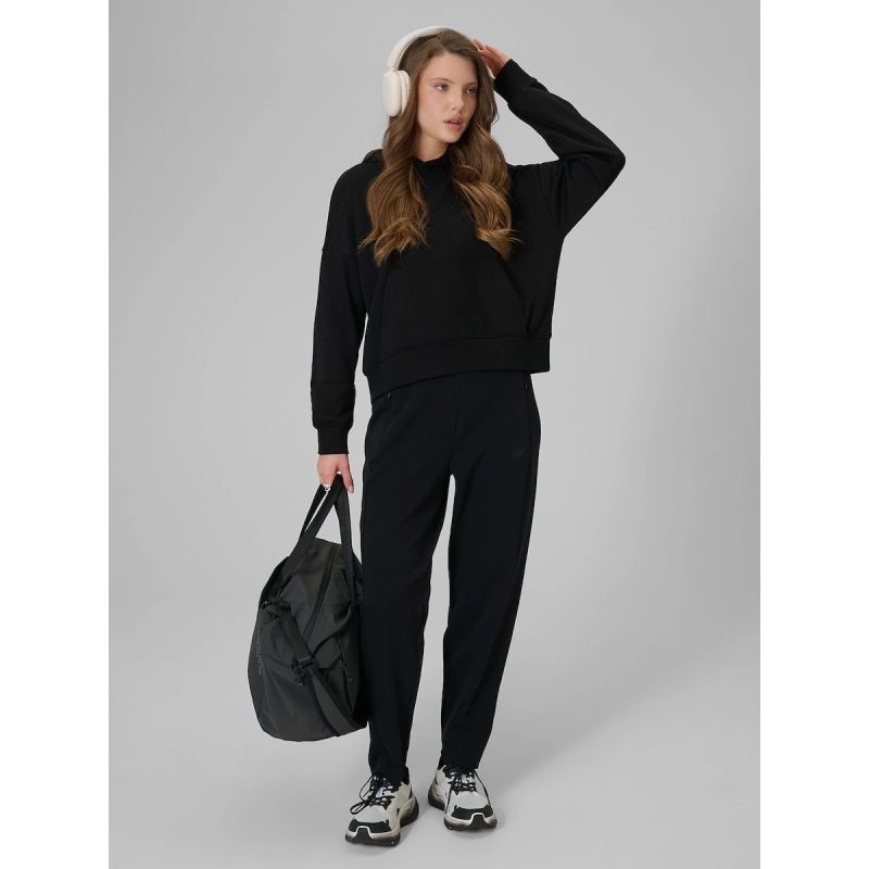 4F Women's regular hooded sweatshirt női pulóver