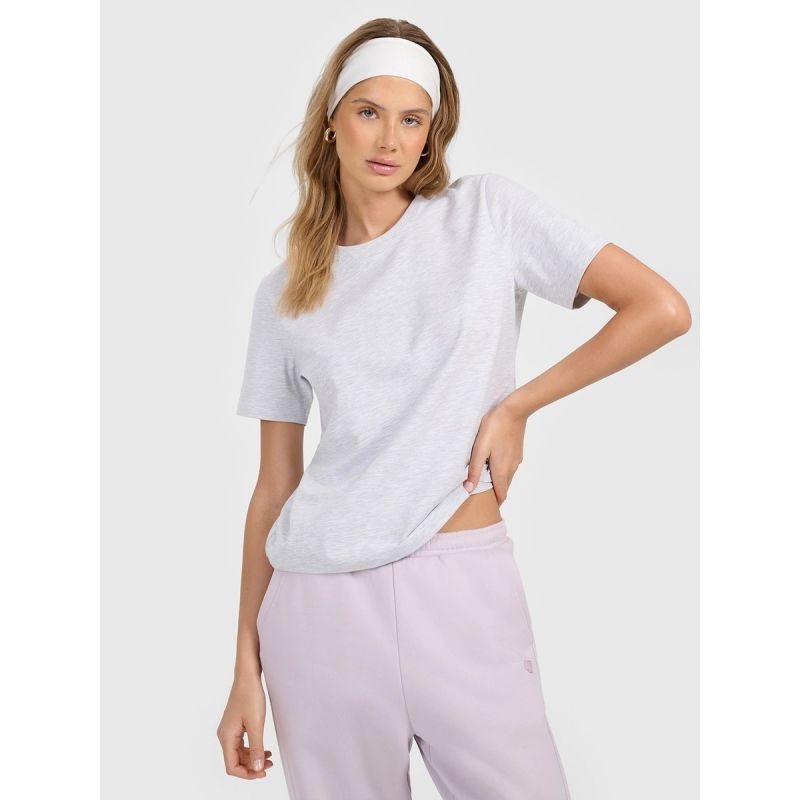 Women's regular plain T-shirt 4F 4FRMM00TTSHF3617-27M női póló