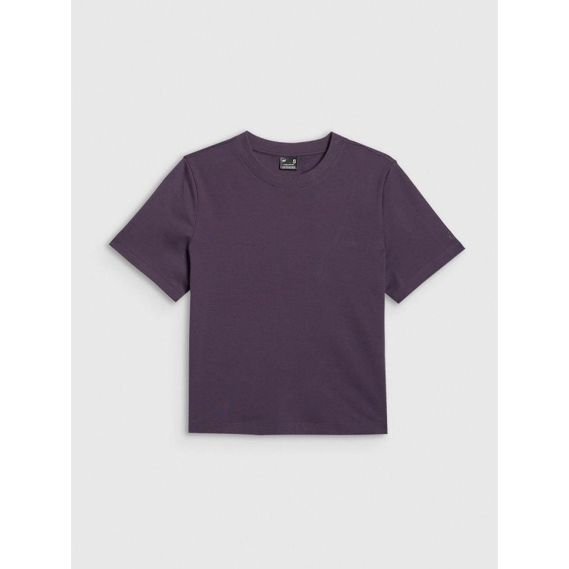 4F Women's regular plain T-shirt női póló 4FRAW25TTSHF3625-50S