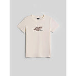 4F Women's regular printed T-shirt női póló 4FRSS26TTSHF4422-12S