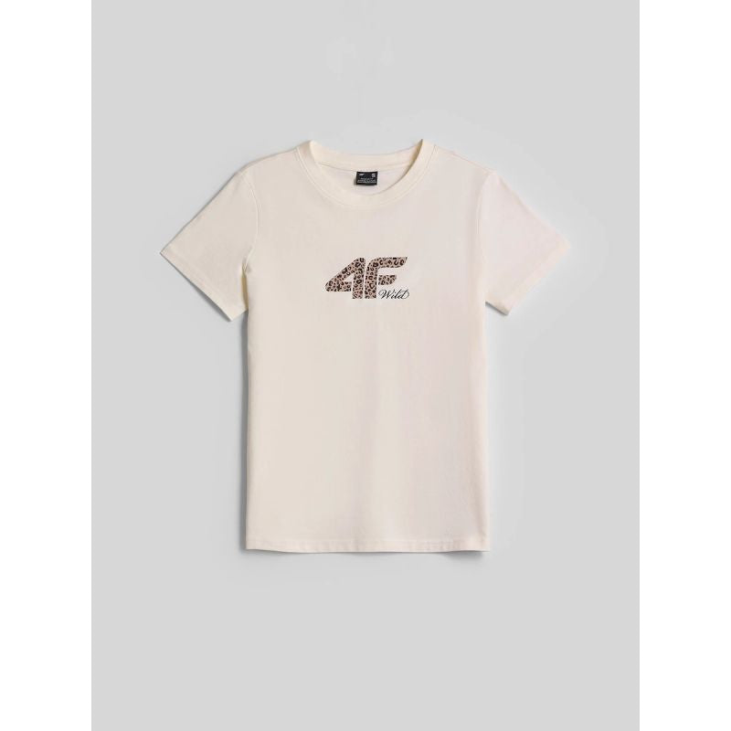 4F Women's regular printed T-shirt női póló 4FRSS26TTSHF4422-12S