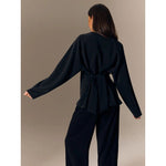 4F Women's regular sweatshirt with ties and modal női pulóver 4FRSS26TSWSF2784-20S