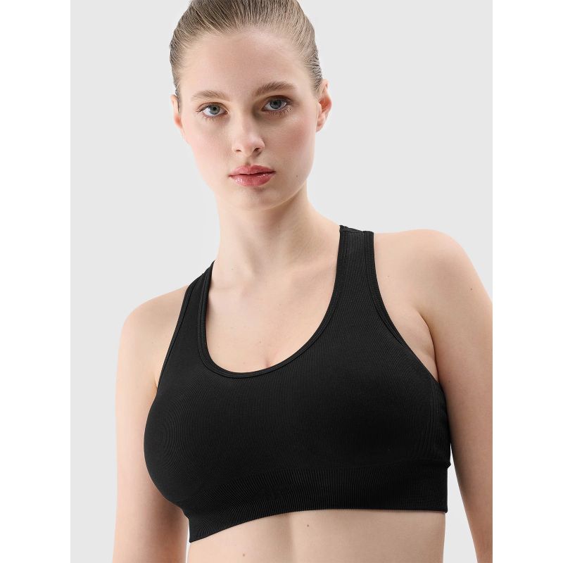 4f Women's Seamless Low Support Training Edzőruházat női Sportmelltartó 4FRSS24USBAF139-20S