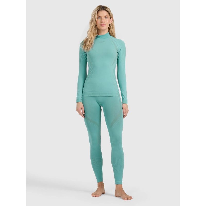 4f Women's seamless thermal underwear (top) női 4FWAW25USEAF216-46S