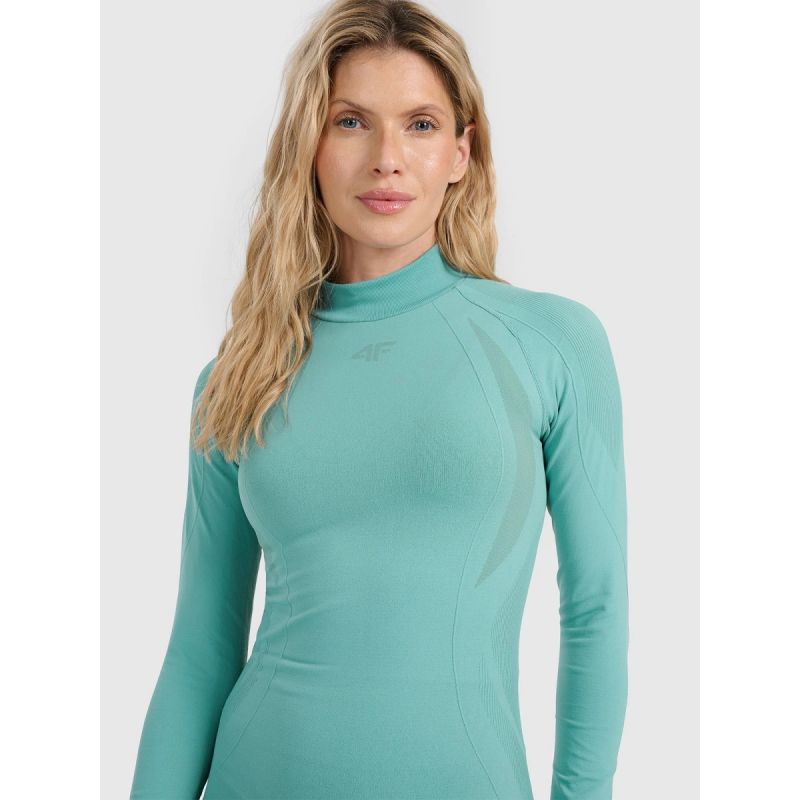 4f Women's seamless thermal underwear (top) női 4FWAW25USEAF216-46S