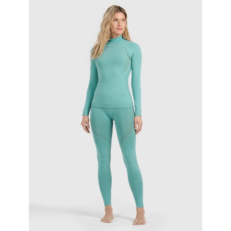 4f Women's seamless thermal underwear (top) női 4FWAW25USEAF216-46S