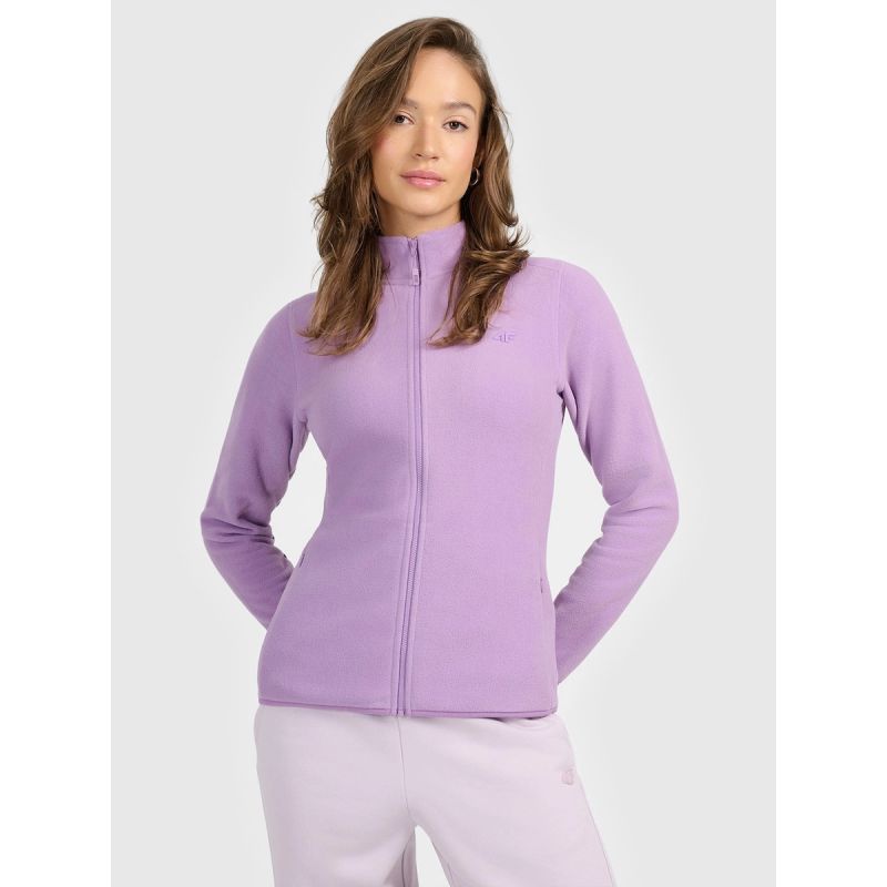 4F Women’s Slim-Fit Fleece with Stand-Up Collar dzseki 4FRAW25TFLEF496-52S