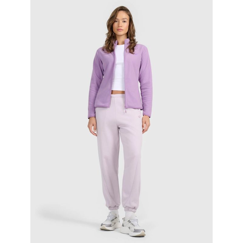 4F Women’s Slim-Fit Fleece with Stand-Up Collar dzseki 4FRAW25TFLEF496-52S