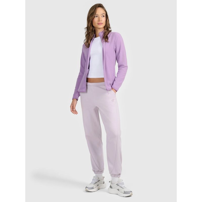 4F Women’s Slim-Fit Fleece with Stand-Up Collar dzseki 4FRAW25TFLEF496-52S