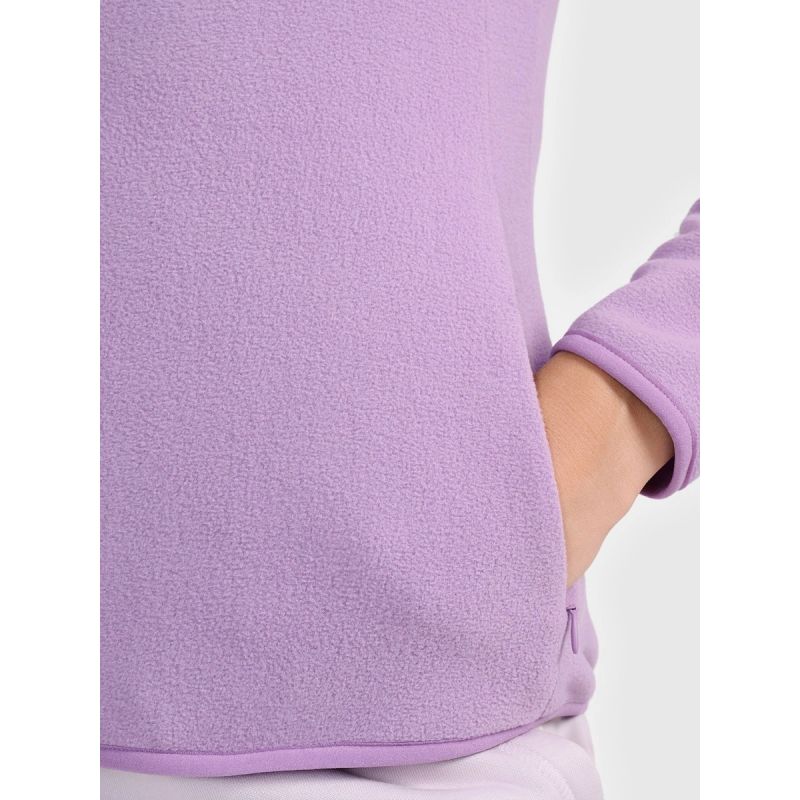 4F Women’s Slim-Fit Fleece with Stand-Up Collar dzseki 4FRAW25TFLEF496-52S