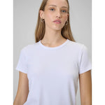 4F Women's slim plain T-shirt női póló 4FRAW25TTSHF3623-10S