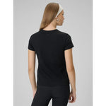 4F Women's slim plain T-shirt női póló 4FRAW25TTSHF3623-20S