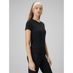 4F Women's slim plain T-shirt női póló 4FRAW25TTSHF3623-20S