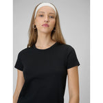 4F Women's slim plain T-shirt női póló 4FRAW25TTSHF3623-20S