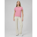4F Women's slim plain T-shirt női póló 4FRAW25TTSHF3623-56S