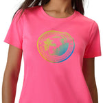 4F Women's T-shirt F2718 fuchsia 55S női póló 4FWSS26TTSHF271855S