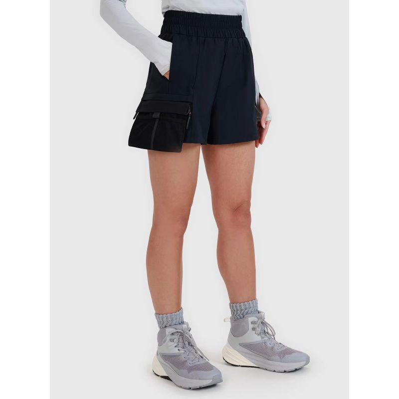 4f Women's trekking shorts with a detachable pouch női rövidnadrág 4FWSS25TFSHF0953-20S