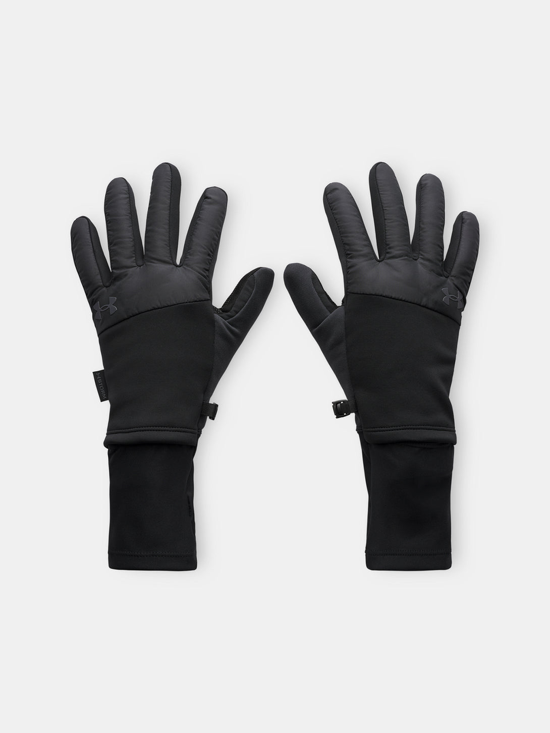 Under Armour Férfi keszty M\'s Storm Fleece Run Gloves-BLK Kesztyű