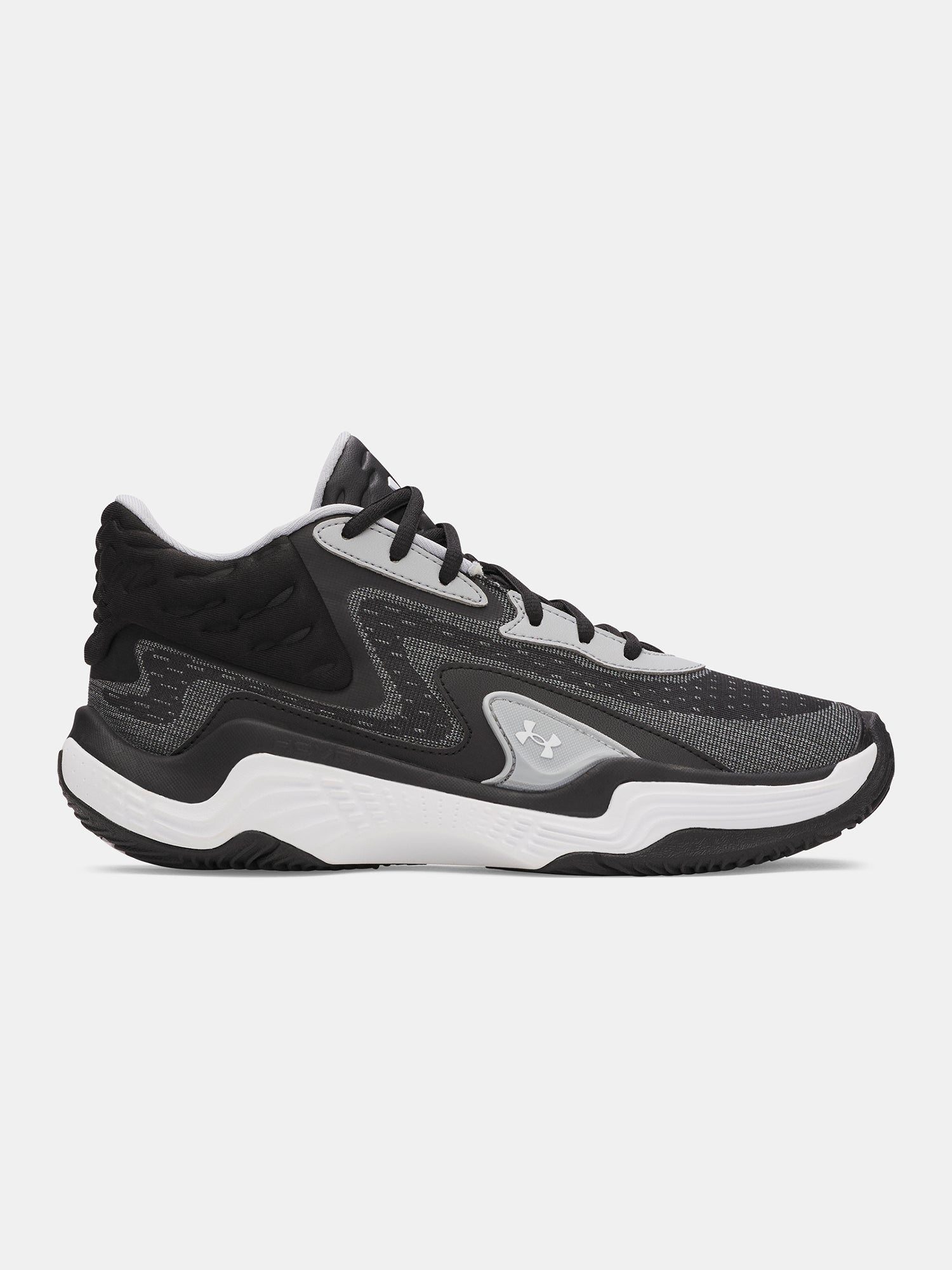 Unisexové boty Under Armour UA Spawn 7 Mid-BLK