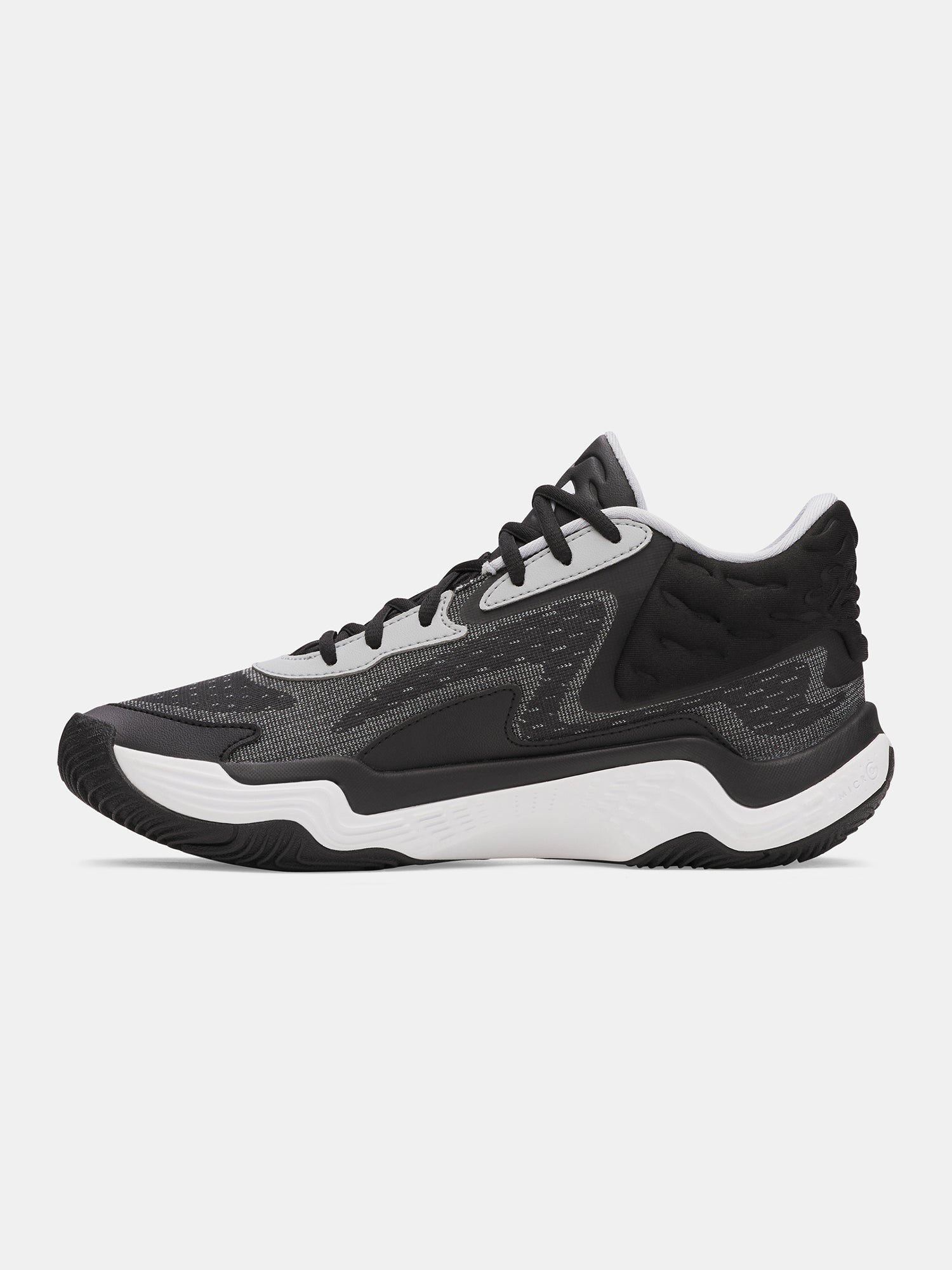 Unisexové boty Under Armour UA Spawn 7 Mid-BLK