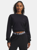 Under Armour Nõi UA Icon Vida Flc Crew-BLK Pulóver fekete