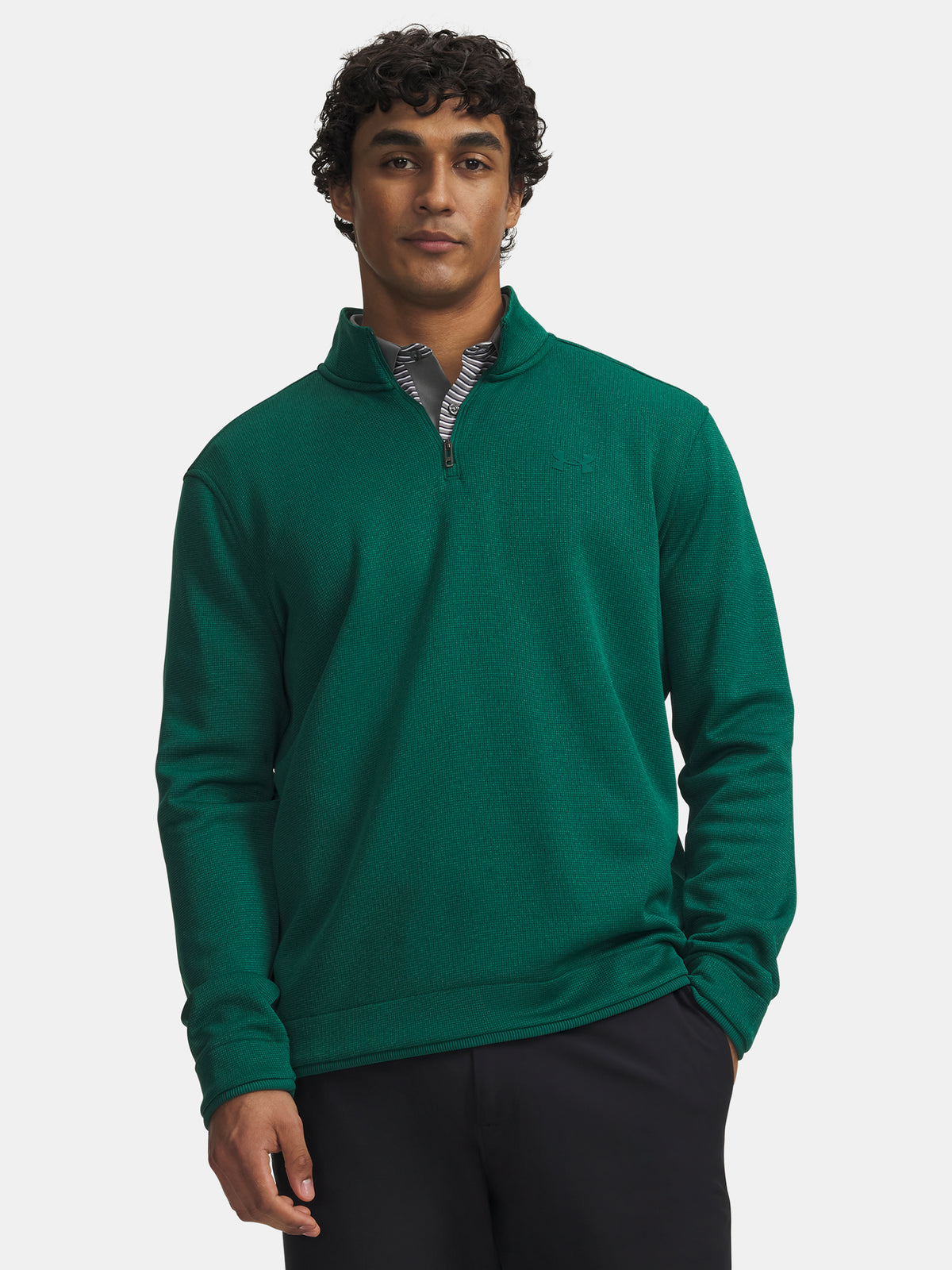 Férfi pulóver Under Armour UA M Sweater Fleece QZ