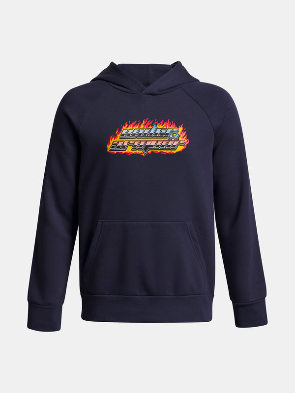 Under Armour Fiú pulóver UA Rival Flc Flamin Wdmrk HD-BLU Pulóver