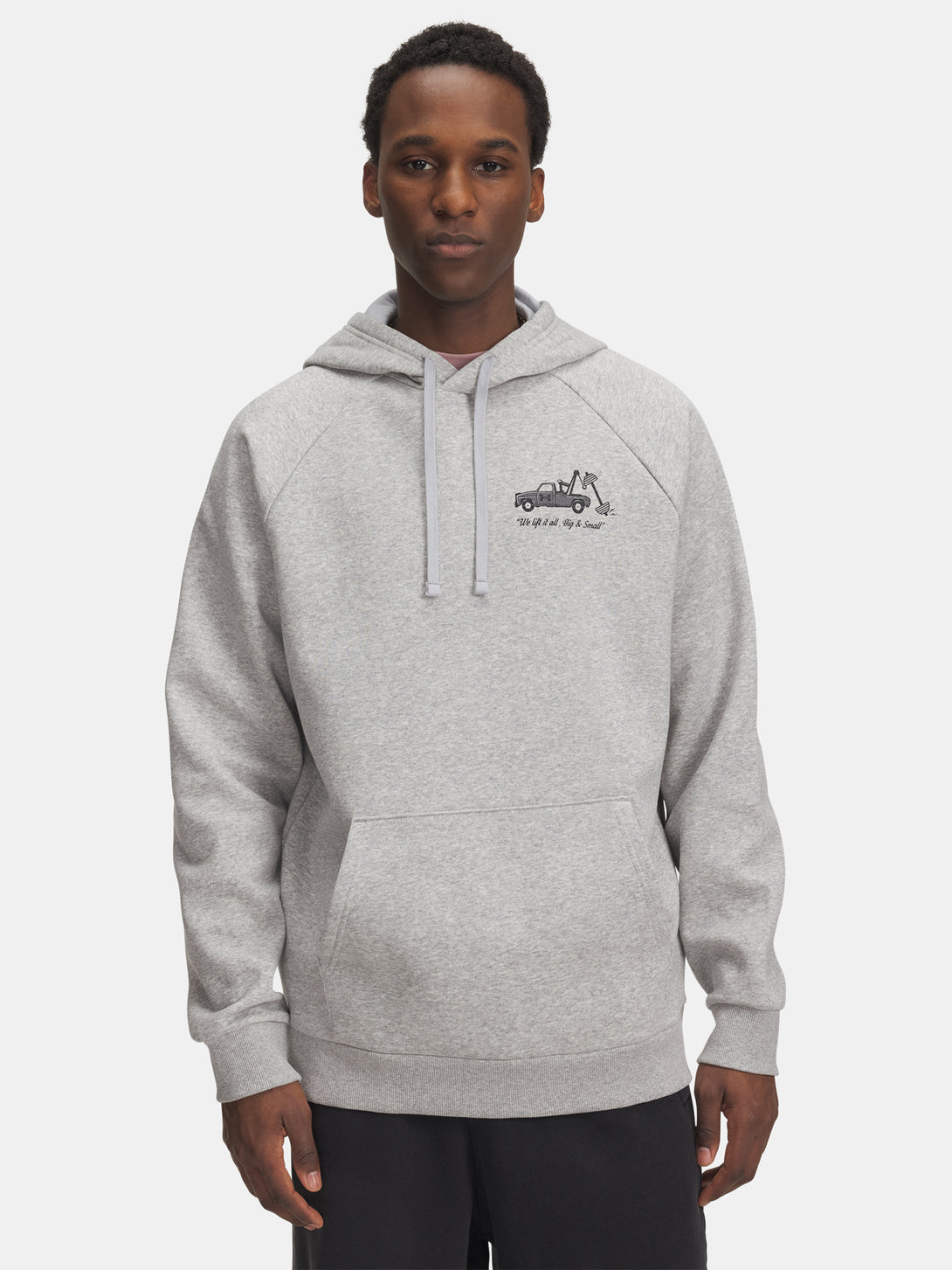 Under Armour Férfi pulóver UA Rival Fleece HBR Logo HD-GRY Pulóver