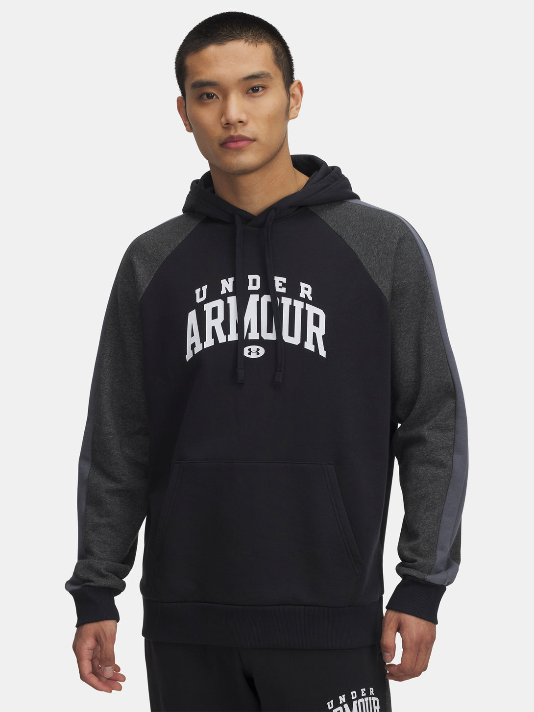 Under Armour Férfi pulóver UA Rival Flc CB Hood-BLK Pulóver