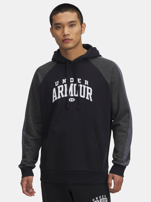 Under Armour Férfi pulóver UA Rival Flc CB Hood-BLK Pulóver
