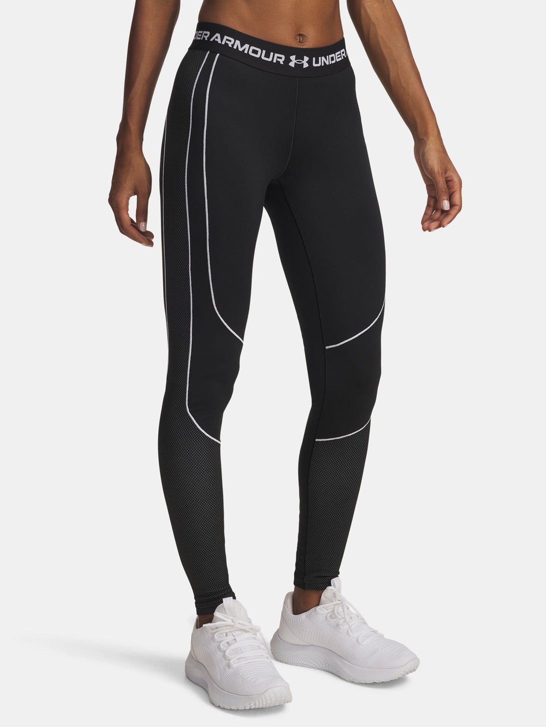 Under Armour Nõi leggings UA ColdGear Textured Legging-BLK Leggings