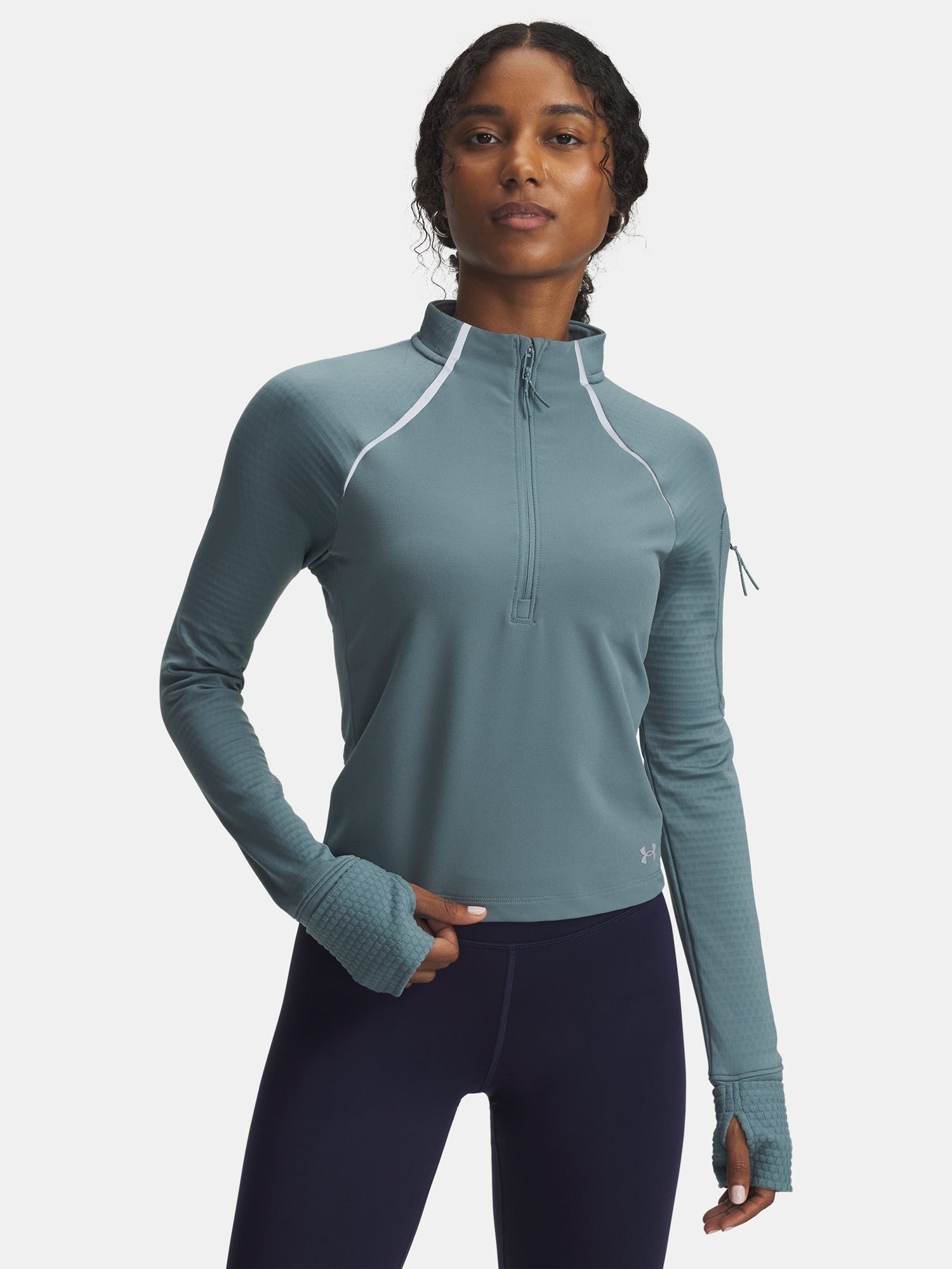 Nõi póló Under Armour UA Velociti Pro CW Half Zip-BLU