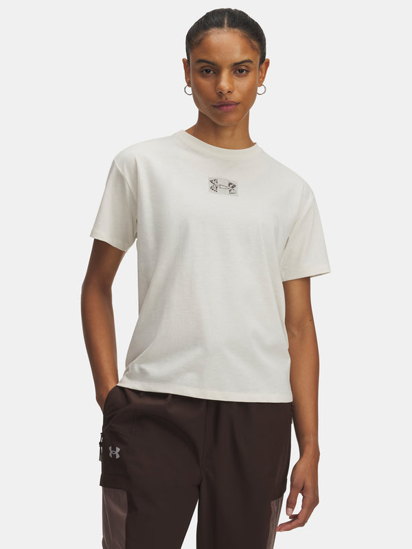 Under Armour Nõi póló UA Trail Run Graphic-BRN Póló