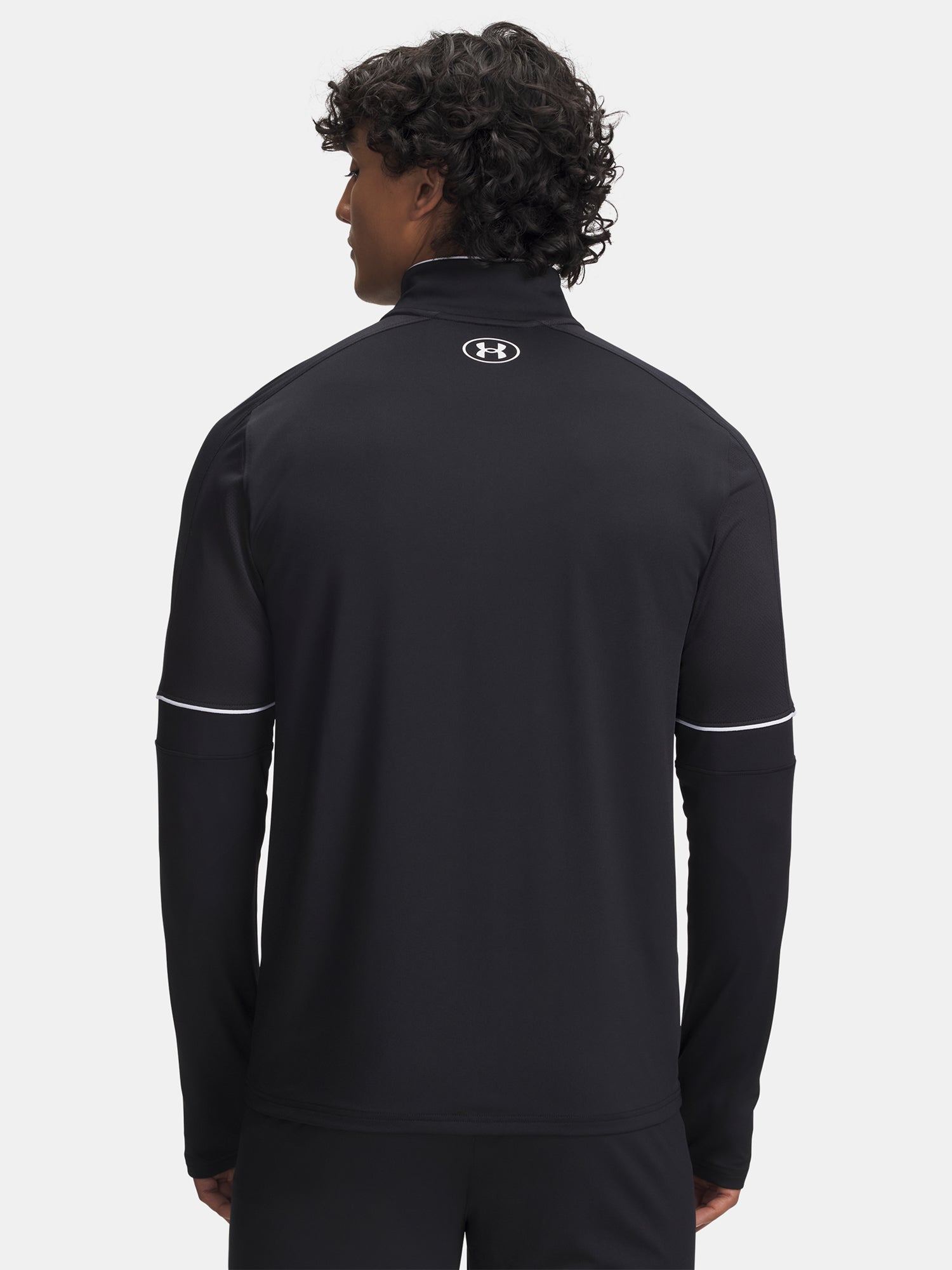 Férfi póló Under Armour UA M Challenger Training QZ-BLK