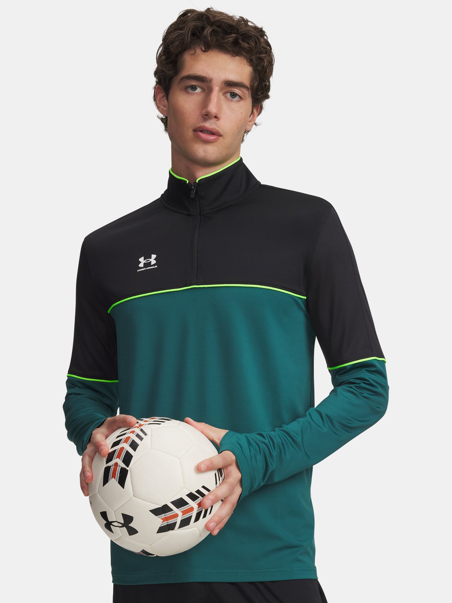 Férfi pulóver Under Armour UA M Challenger Training QZ