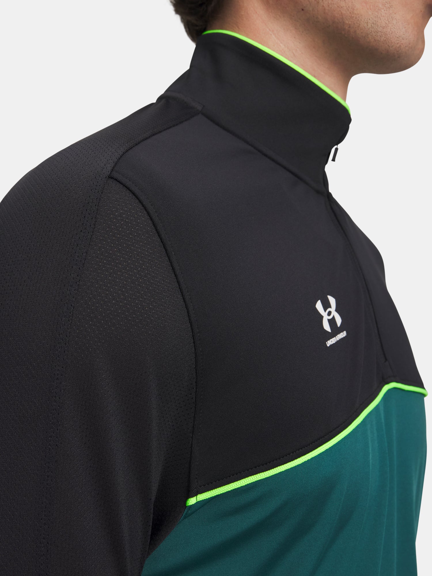 Férfi pulóver Under Armour UA M Challenger Training QZ