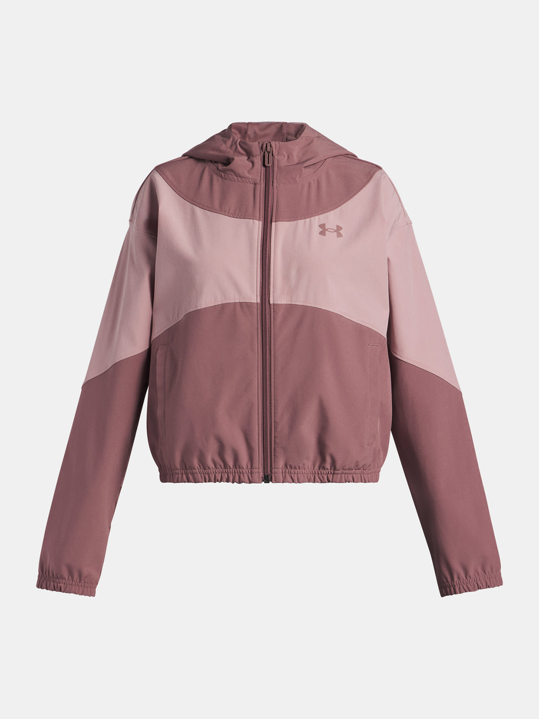 Under Armour Lány kabát UA Rival Woven HD Jacket-BRN Kabát