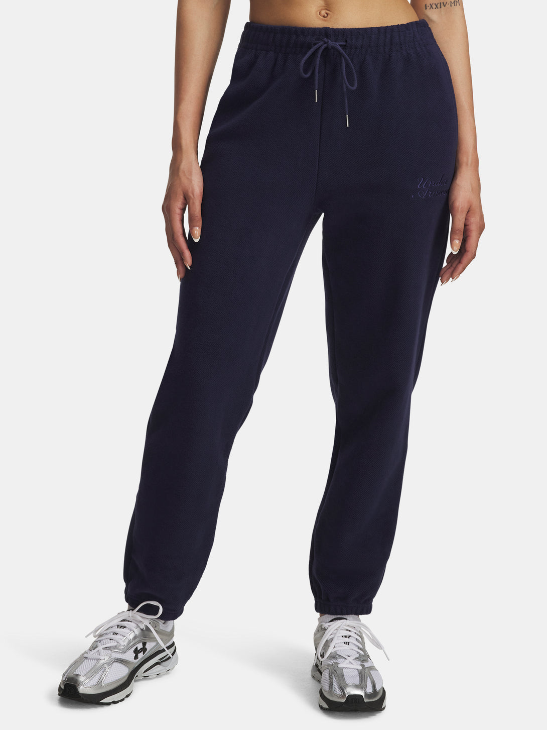 Under Armour Nõi melegítõnadrág Icon Terry Varsity Jogger-BLU Nadrág