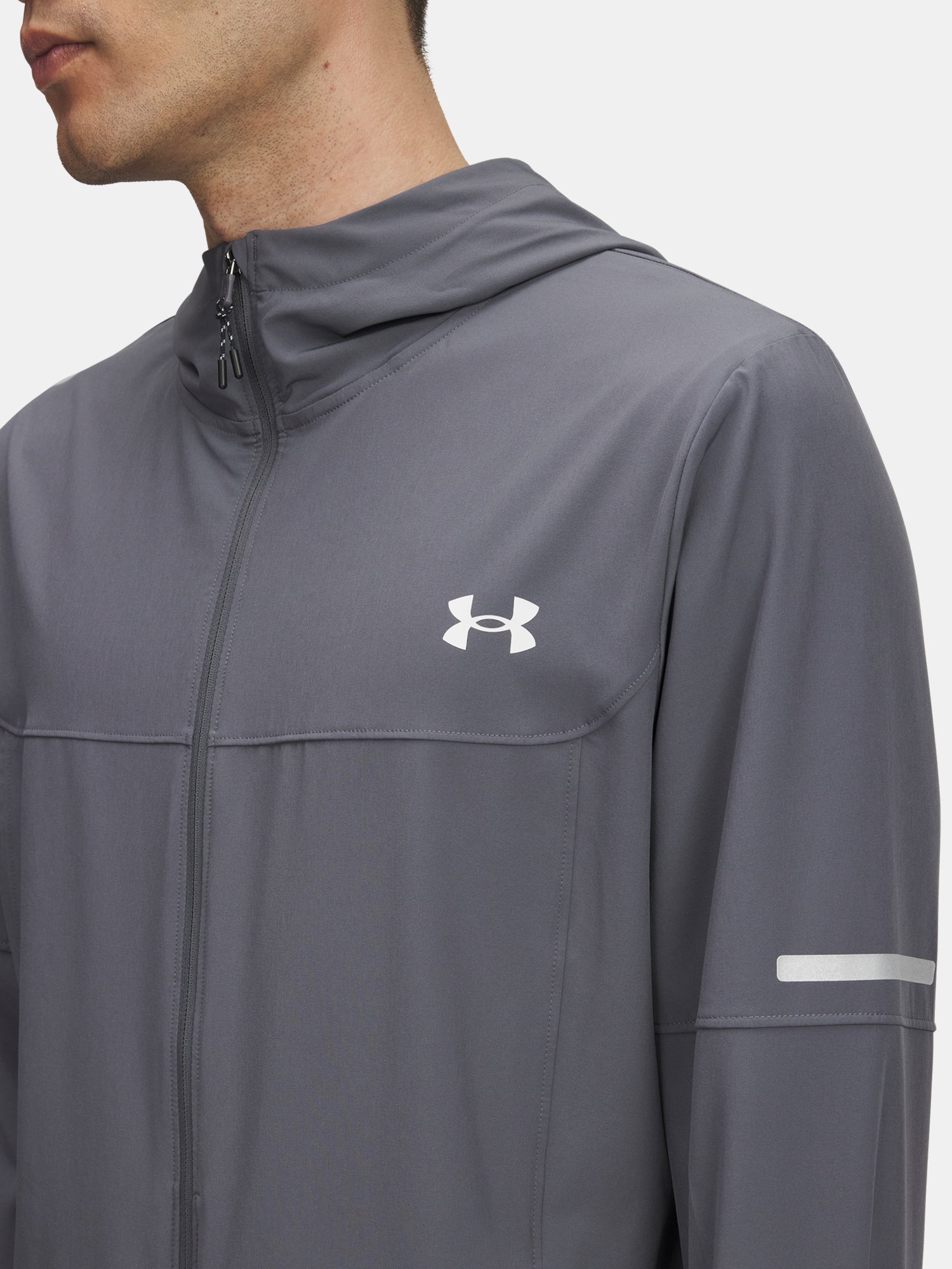 Férfi kabát Under Armour UA Tech Utility Woven Jckt-GRY