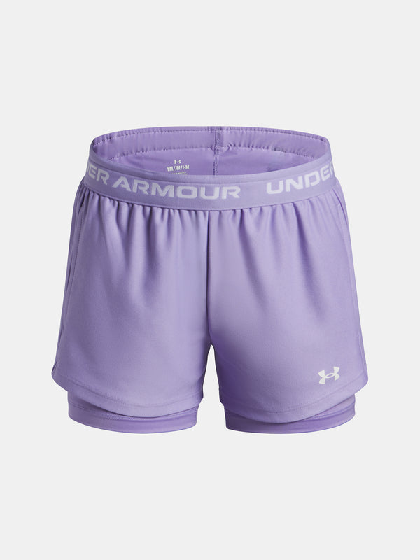 Under Armour Lányka rövidnadrág UA Tech Play Up 2n1 Short-PPL Short