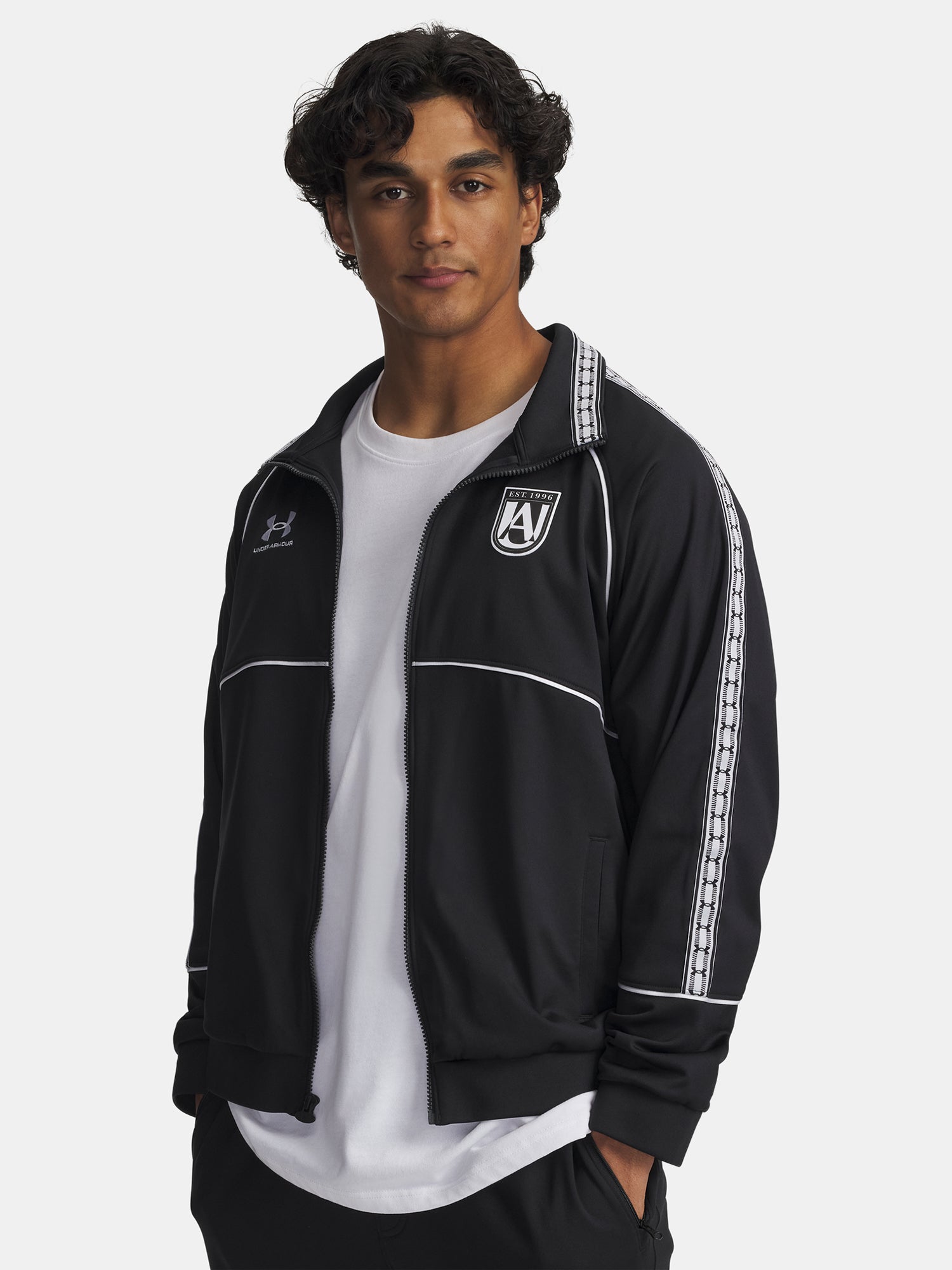 Férfi dzseki Under Armour UA M 96 Terrace FZ-BLK