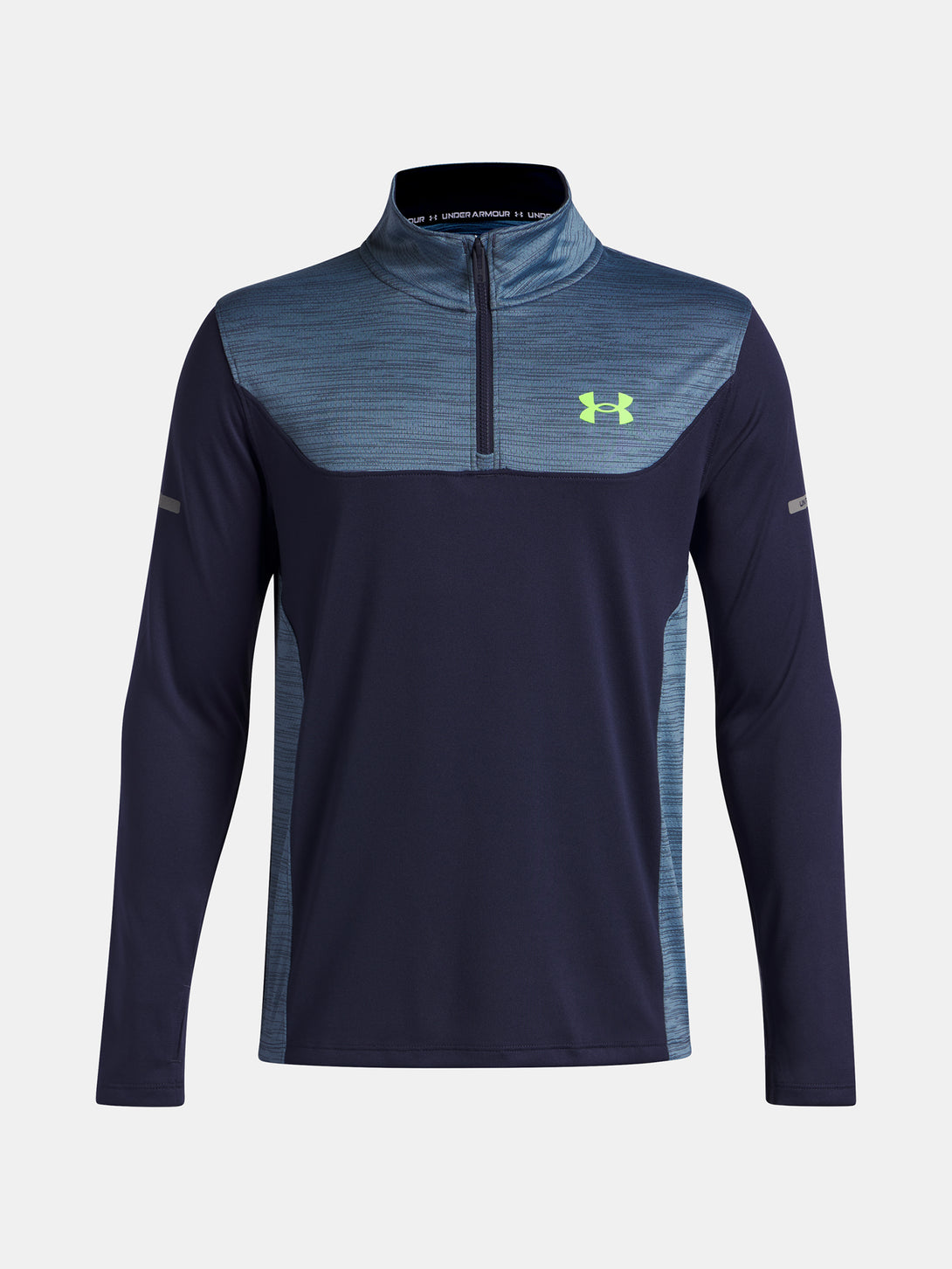 Under Armour Fiú póló UA Tech Utility 1/4 Zip-BLU Pulóver