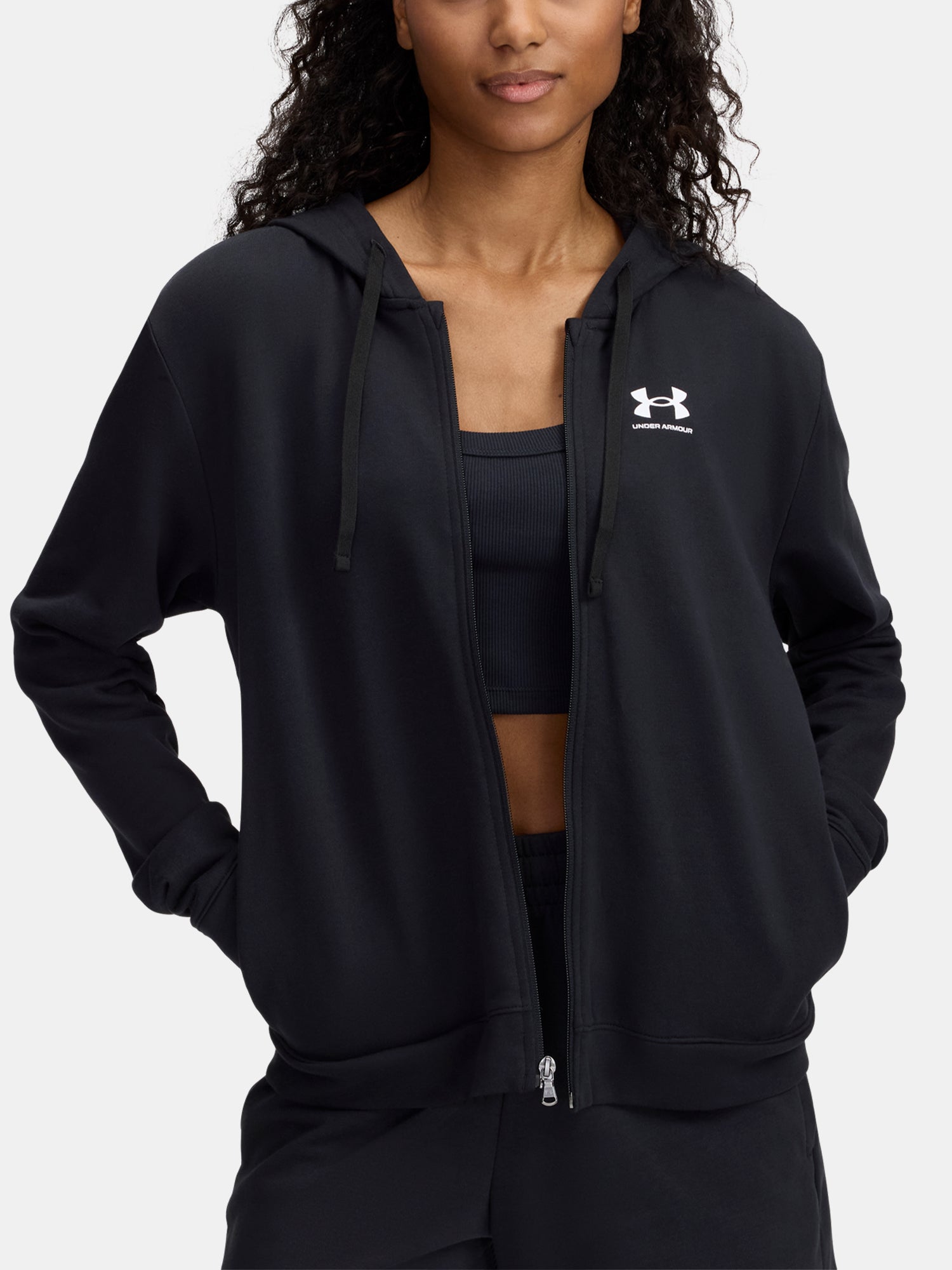 Under Armour Nõi pulóver UA Rival Terry FZ Kapucnis pulóver 
