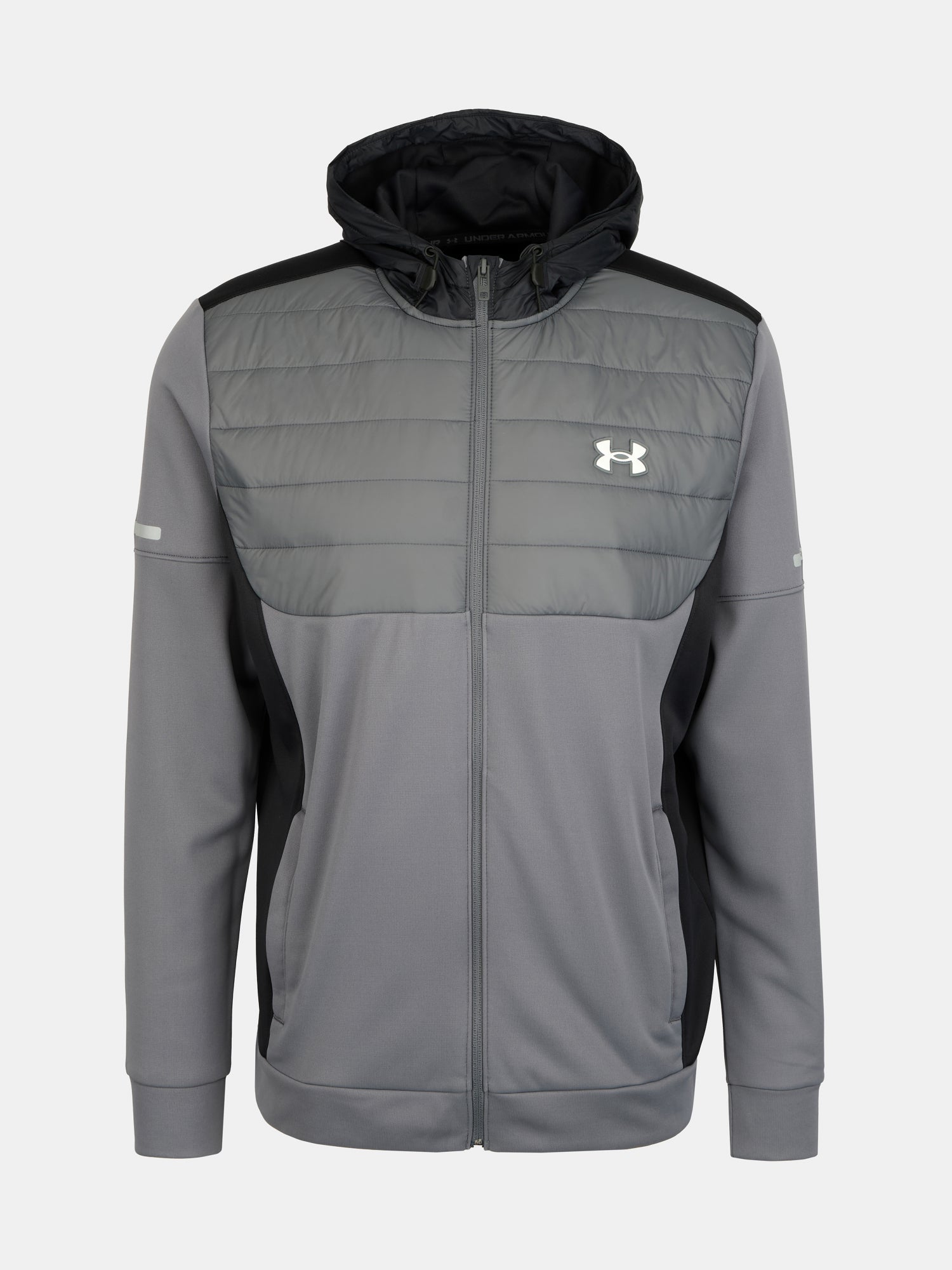 Under Armour Férfi UA Armour Flc Pro Utility FZ-GRY Kabát szürke