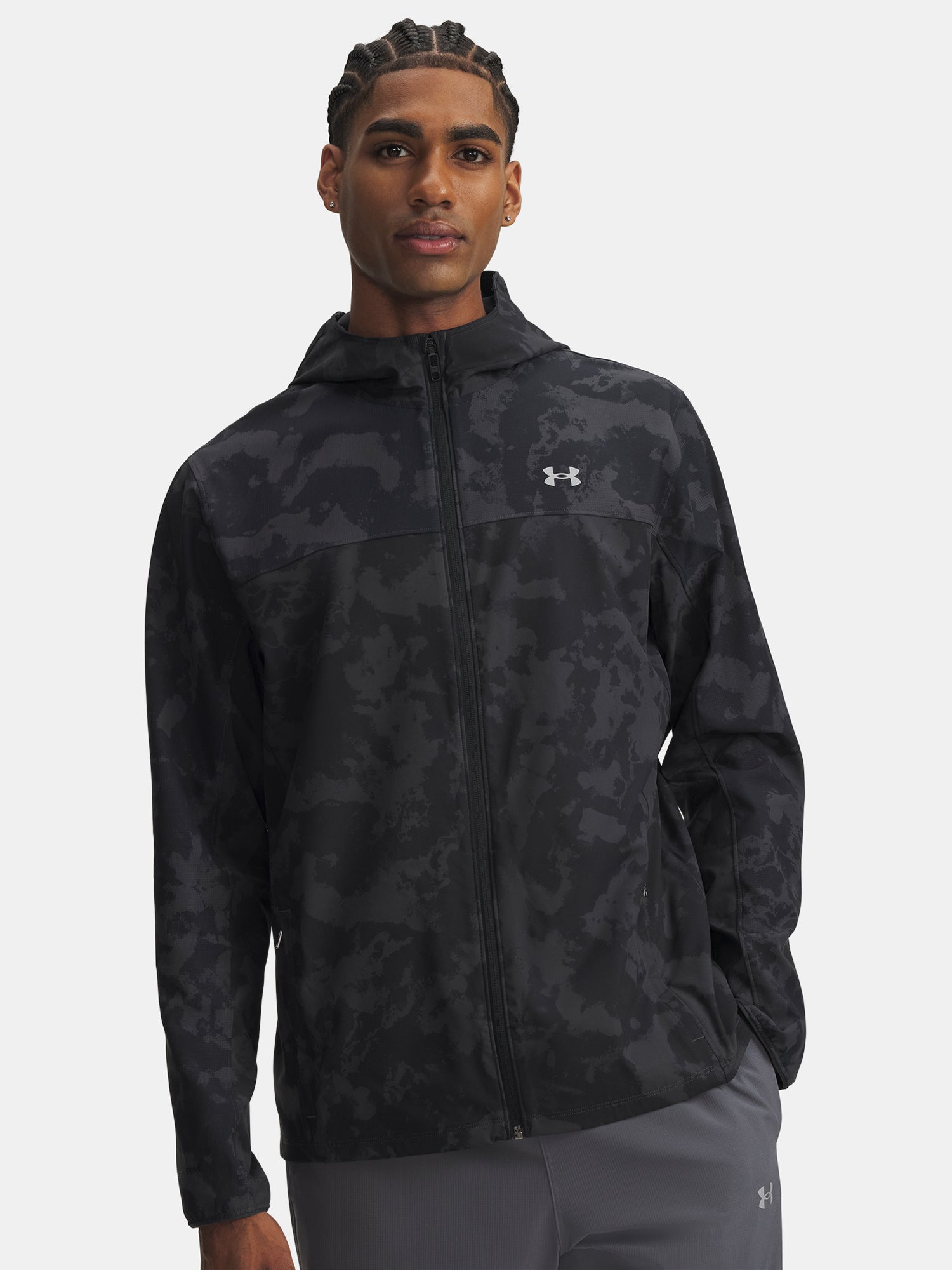 Under Armour Férfi UA Velociti Pro Storm -GRY Kabát szürke