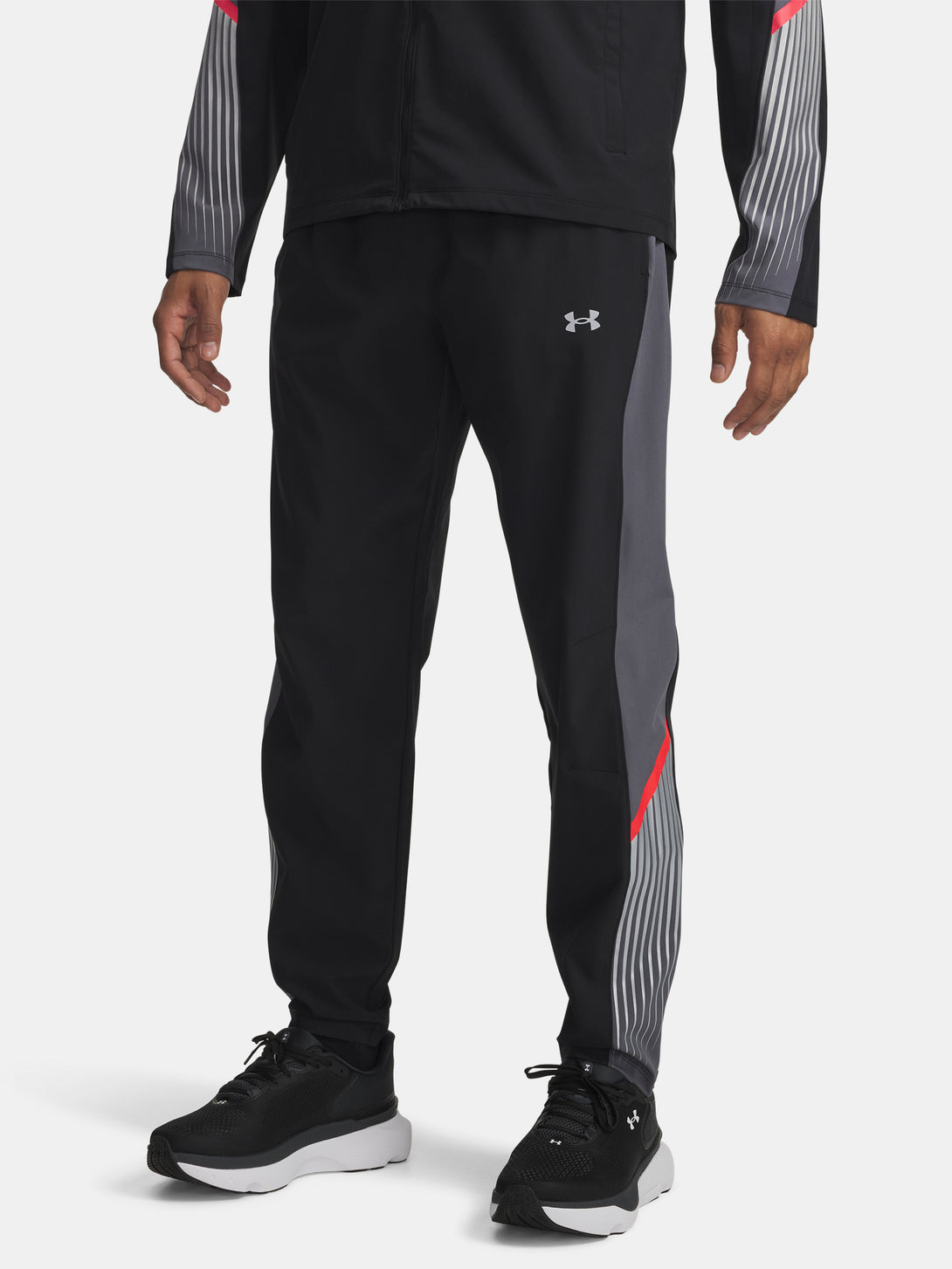 Under Armour Férfi sportnadrág UA Velociti Storm Pant-BLK Nadrág
