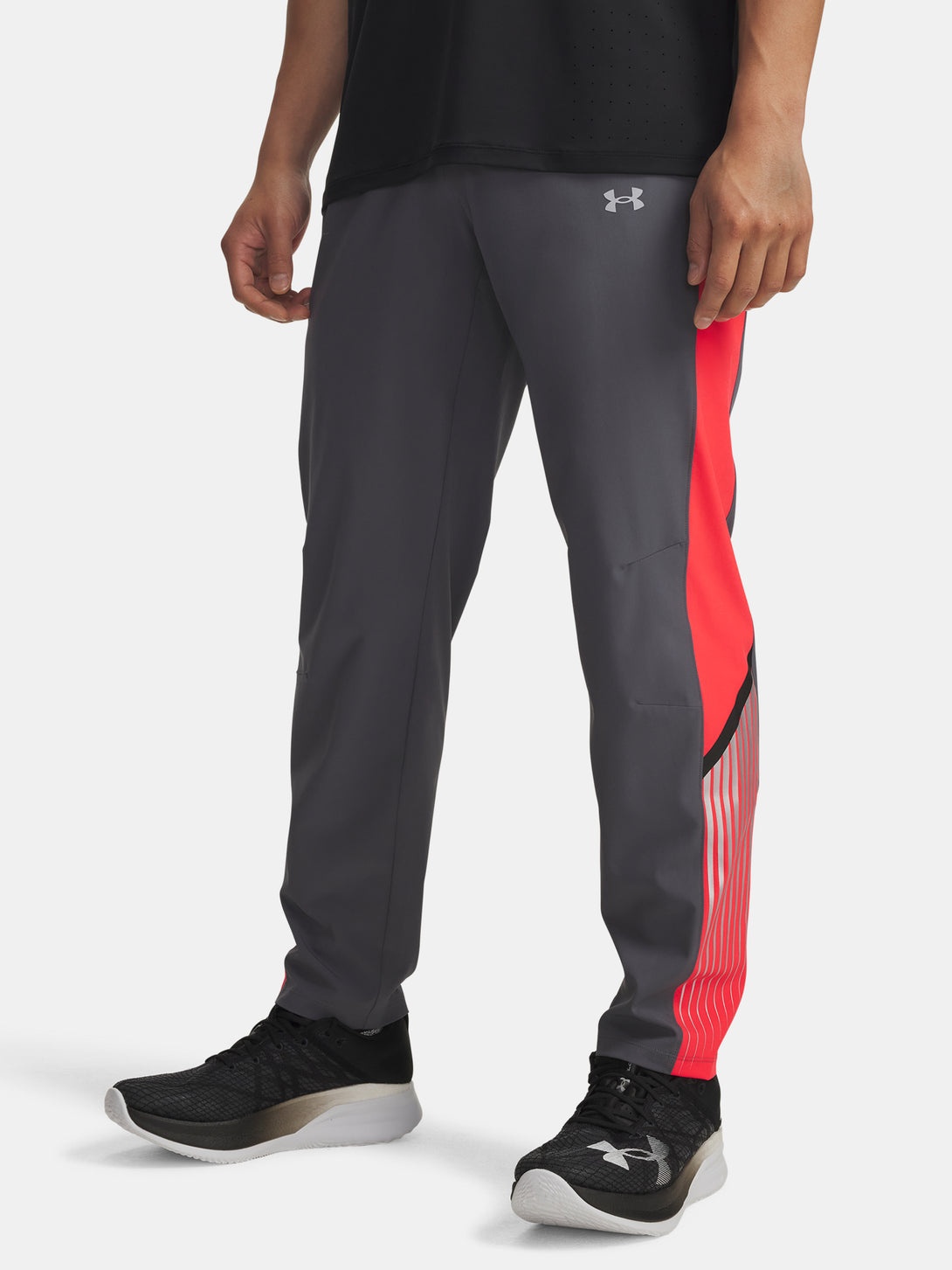 Under Armour Férfi sportnadrág UA Velociti Storm Pant-GRY Nadrág