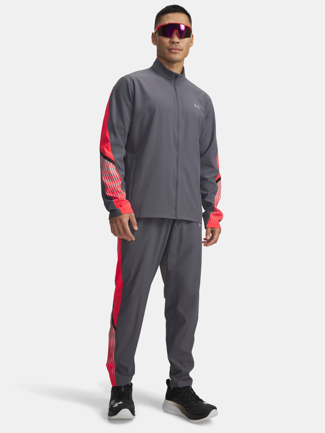 Under Armour Férfi sportnadrág UA Velociti Storm Pant-GRY Nadrág